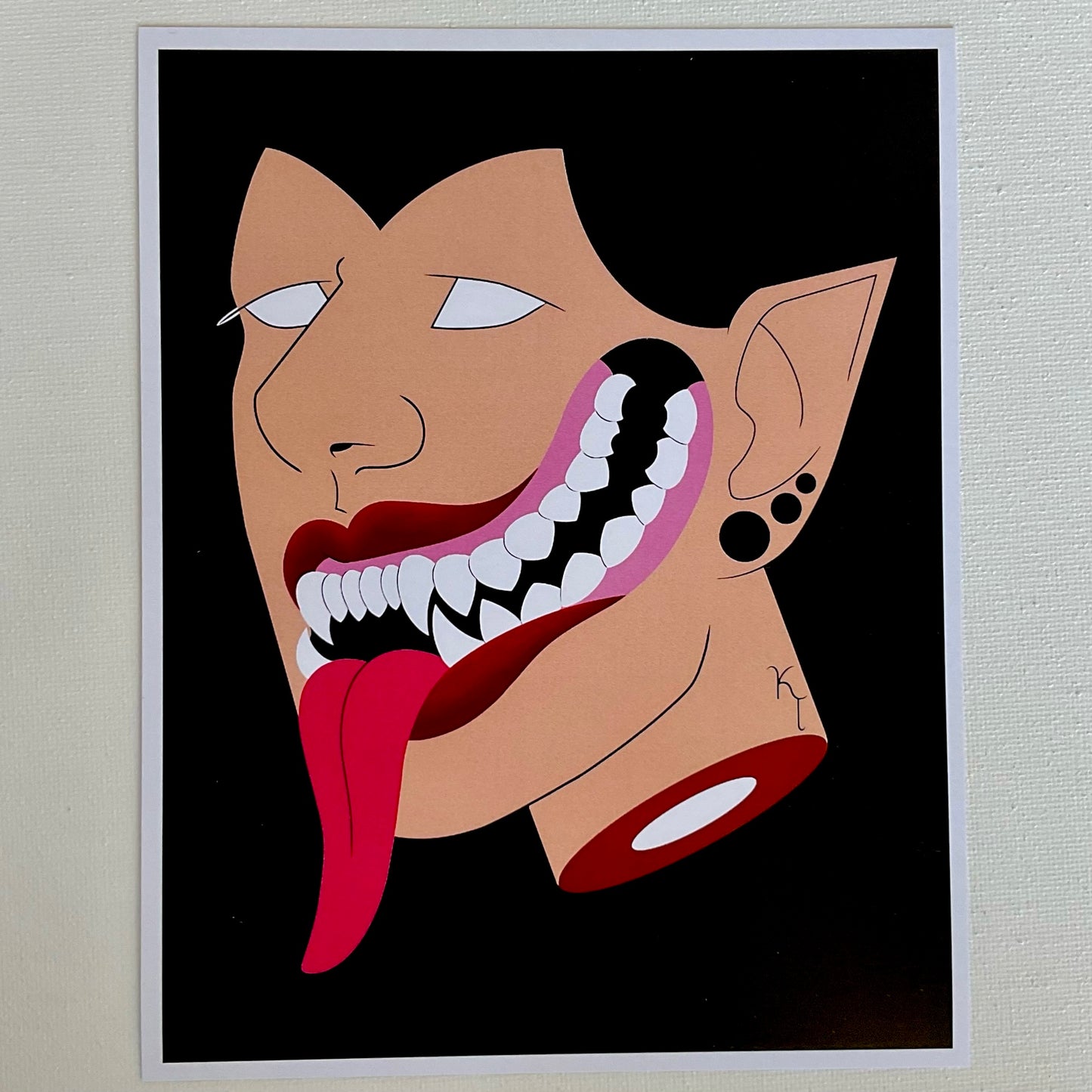“Teeth” Art Print
