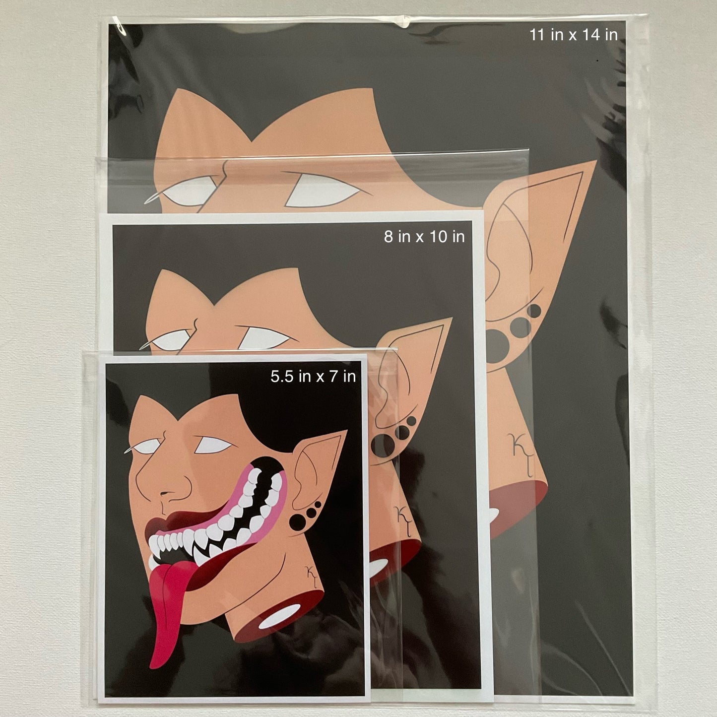 “Teeth” Art Print