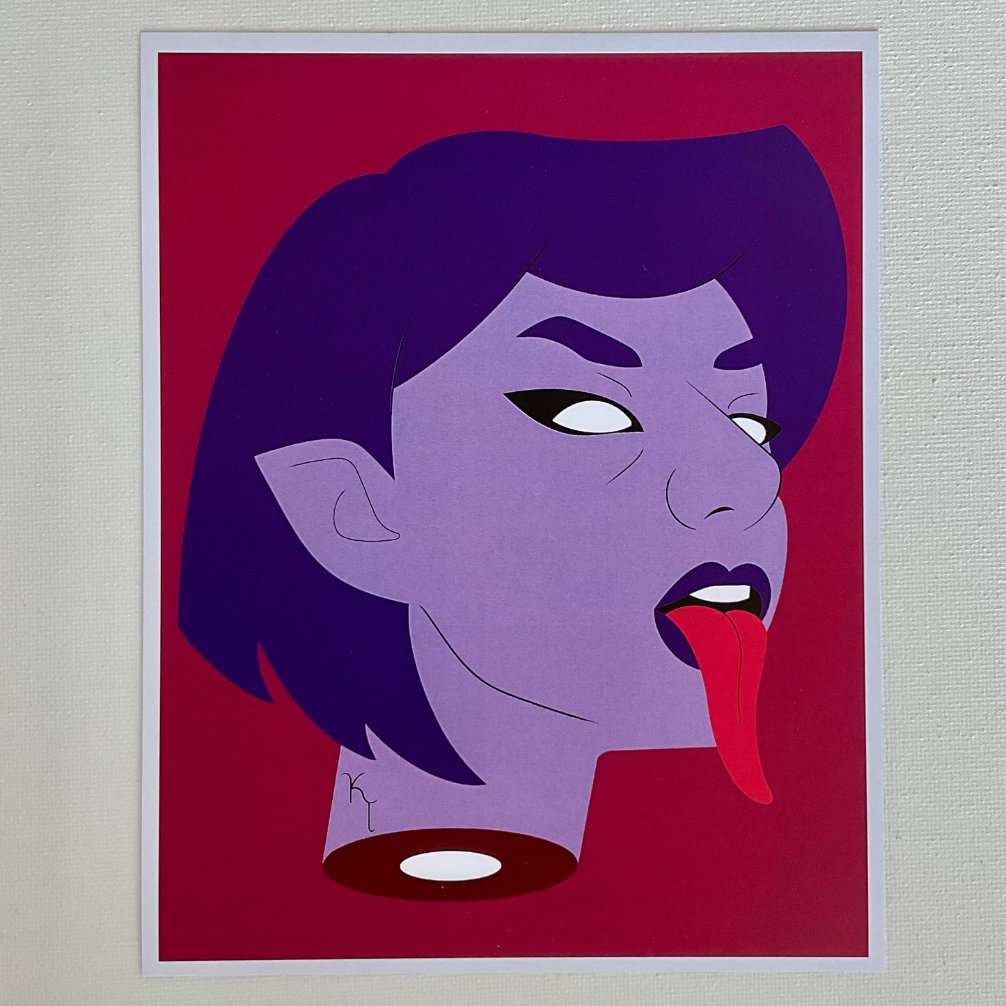 “Tongue” Art Print