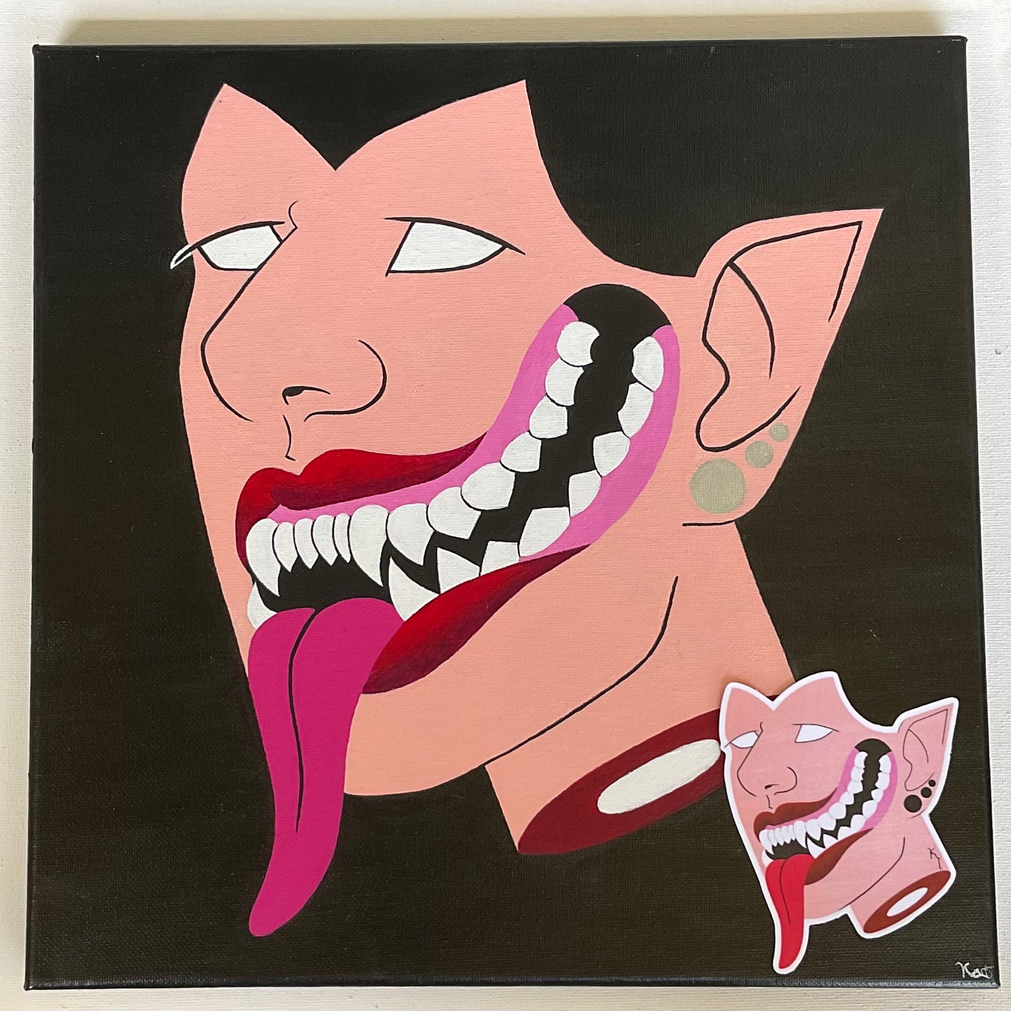 “Teeth” Sticker
