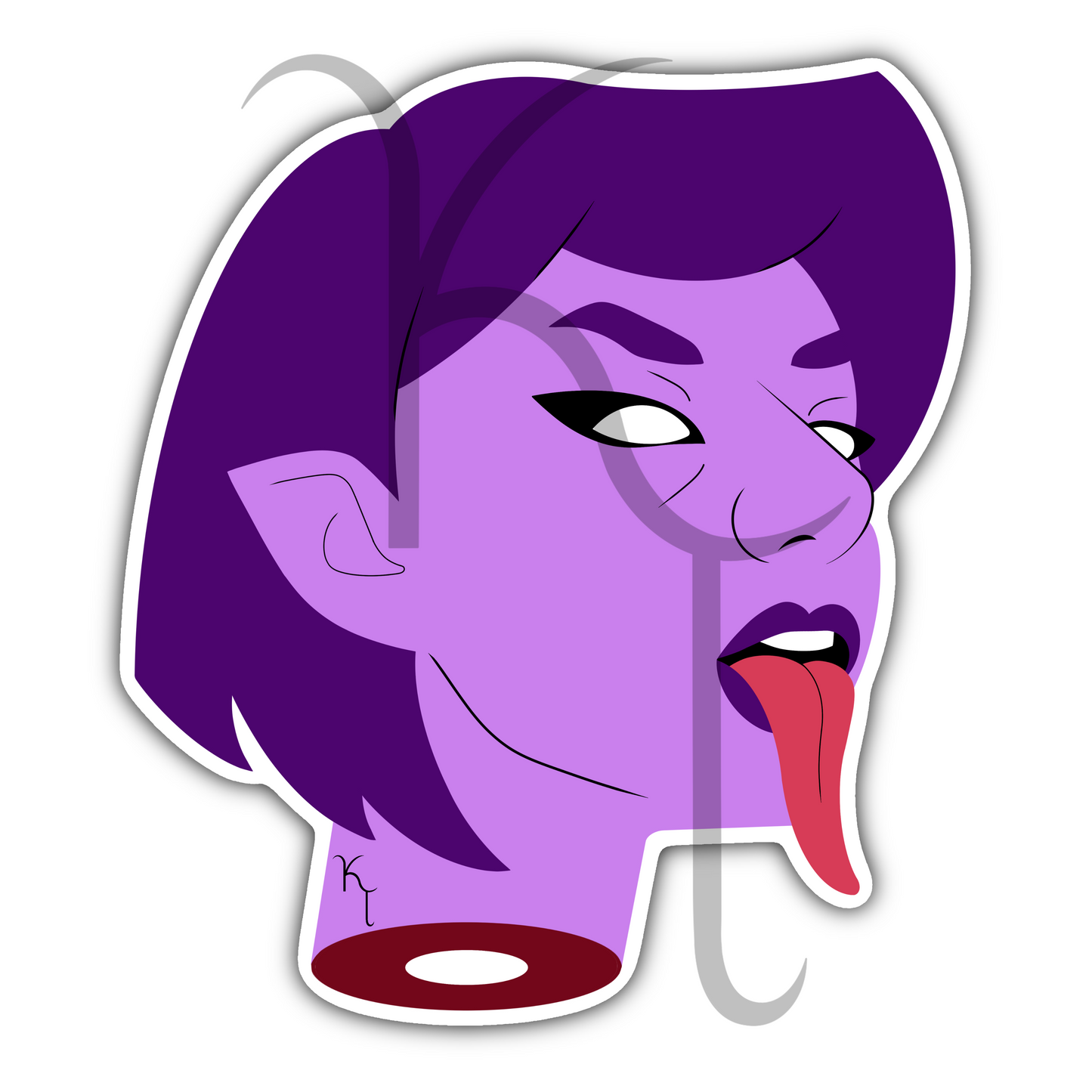“Tongue” Magnet