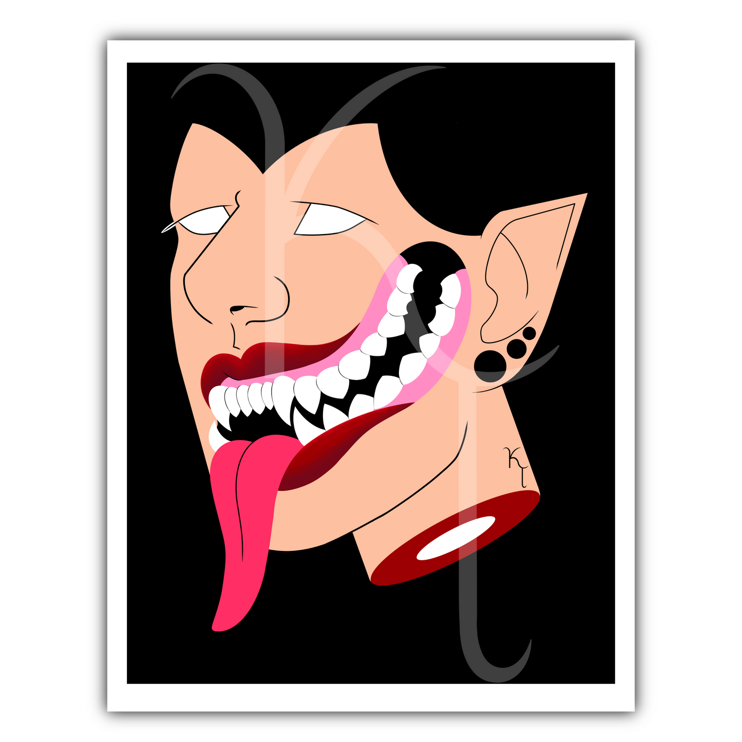 “Teeth” Art Print