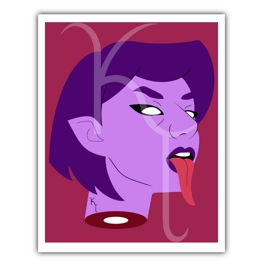 “Tongue” Art Print